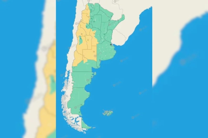 Las ráfagas podrían superar los 100 kilómetros por hora en algunas zonas.