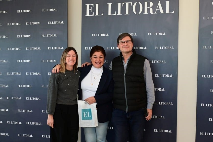 Victoria Borgna, Gabriela Alberto y Fernando Siboni, Foto: Flavio Raina.