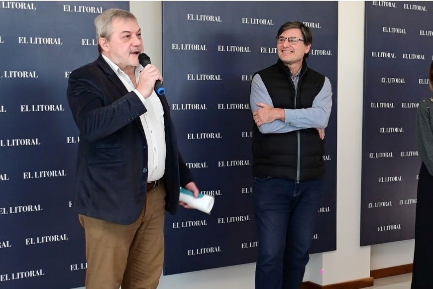 Néstor Fenoglio, Fernando Siboni y Victoria Borgna. Foto: Flavio Raina.