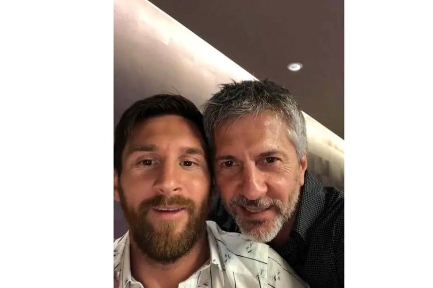 Messi y su papá