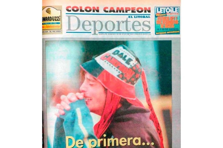 La histórica tapa del 95.