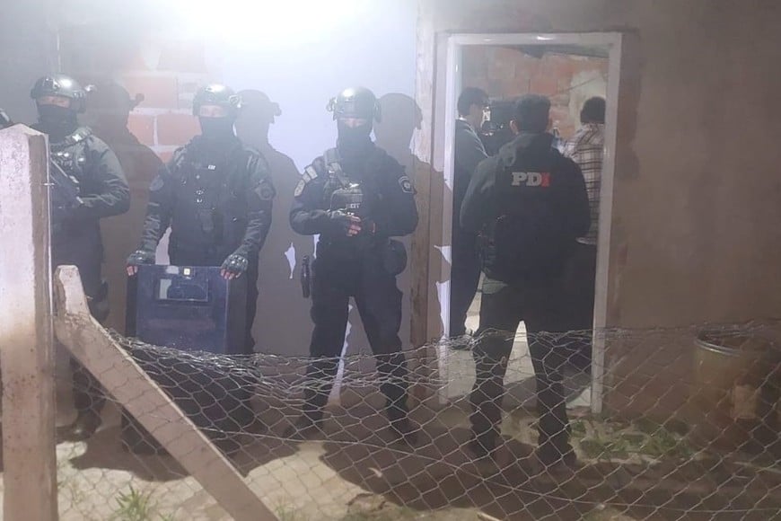 allanamientos armas secuestradas y detenidos