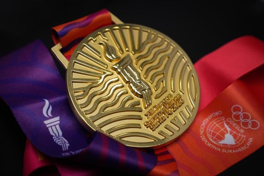 Qué representan los símbolos de las medallas que se entregarán en los Juegos Suramericanos 2026