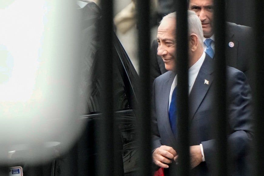 Israeli Prime Minister Benjamin Netanyahu arrives at the White House in Washington, D.C., U.S., July 28, 2026. REUTERS/Elizabeth Frantz TPX IMAGES OF THE DAY