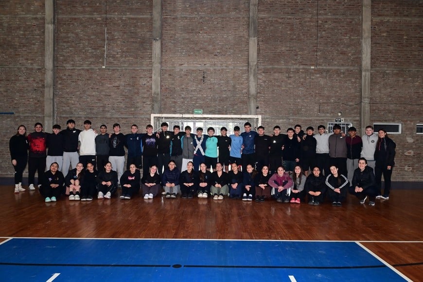 Pre selectivo de Juveniles, trabajan de cara al Argentino de selecciones en octubre. Foto: Flavio Raina.