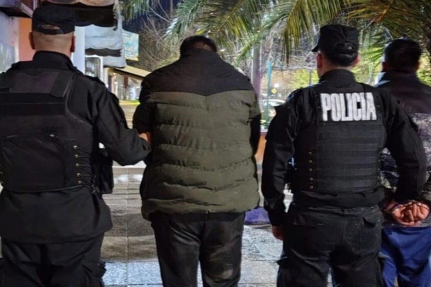 secuestro de drogas y detenidos