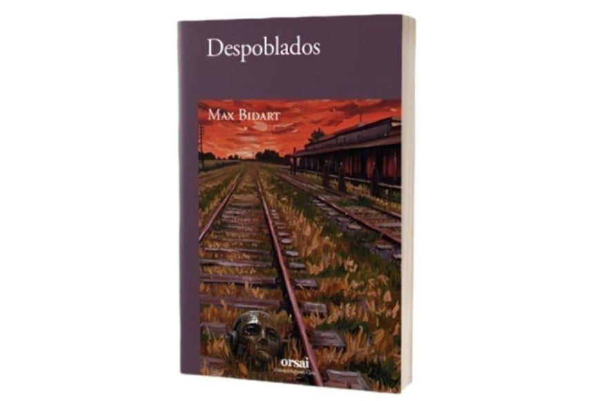 Portada de la novela “Despoblados” de Max Bidart
