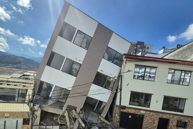 El sismo se sintió en buena parte del centro y occidente del país. Fotos: gentileza Freddy Arango LA PATRIA