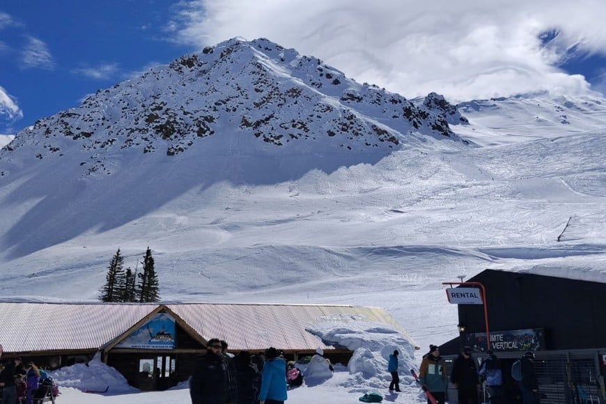 El temporal de nieve afecta a la cordillera de los Andes