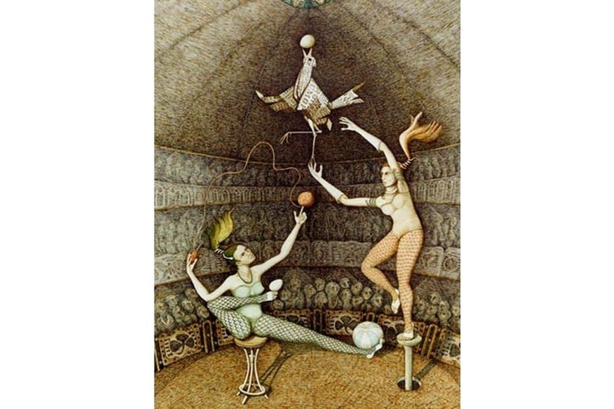 "El pajarraco" de la serie El Circo. Foto: Arte de la Argentina