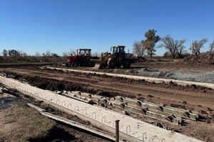 Con un 80 % de avance, 16 viviendas de Salto Grande se acercan a su finalización