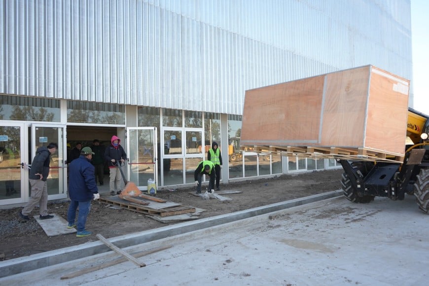 El Estadio Invencible Rafaela recibió equipamiento para las competencias.