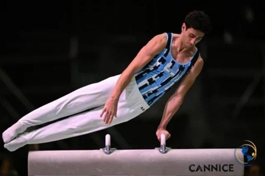Luca Alfieri competirá con la Selección Argentina de gimnasia artística en el Invencible Arena.