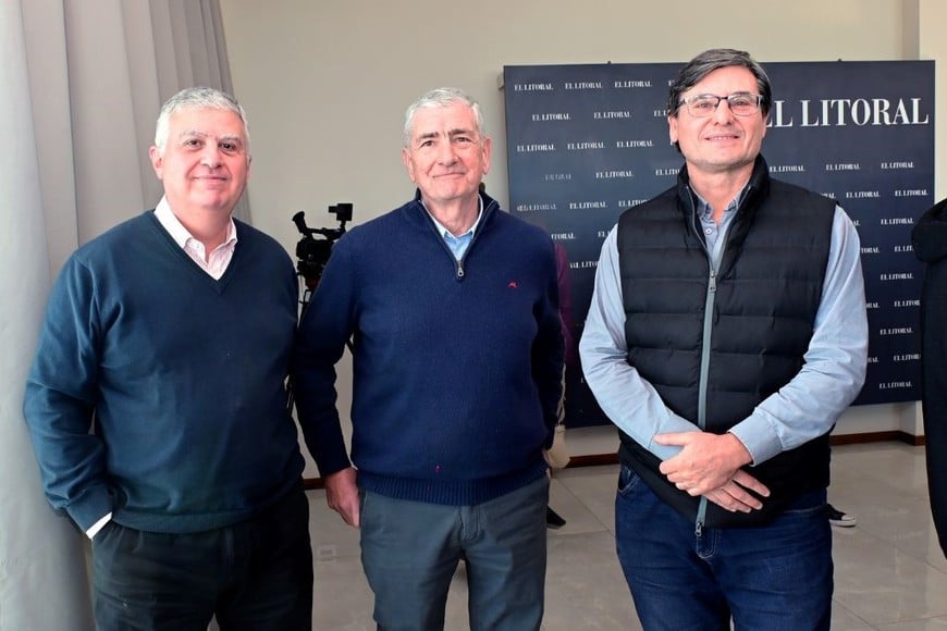 Carlos Pënsiero, Enrique Llapur y Fernando Siboni. Foto: Flavio Raina