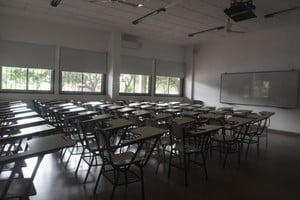 La medida de fuerza de este miércoles 12 tendrá impacto en las aulas de la UNL y sus escuelas preuniversitarias. Foto: El Litoral