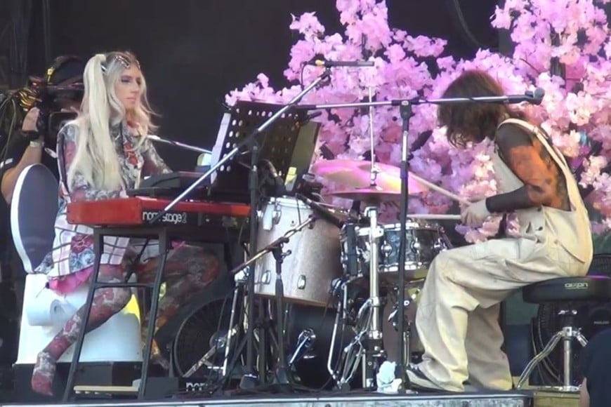 Domi & JD Beck: En su paso por el Primavera Sound Buenos Aires 2023.