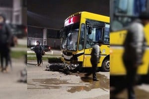 Se investiga de qué manera se produjo la fatal colisión. Foto: Gentileza