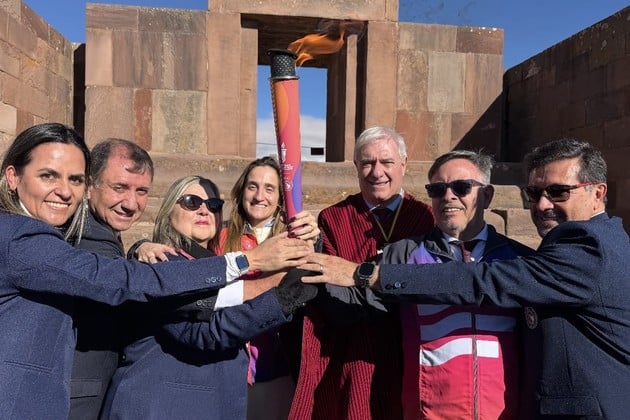 La ceremonia recuperó una de las tradiciones más representativas del deporte sudamericano.