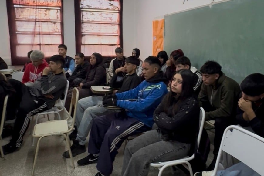 Estudiantes participaron de un taller sobre finanzas personales.