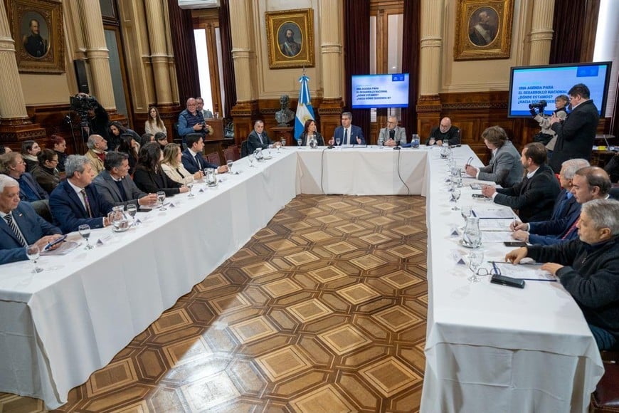 El tesorero de la Federación Industrial de Santa Fe, Mariano Ferrazzini, expuso en la jornada “Una agenda para el desarrollo nacional: ¿Dónde estamos? ¿Hacia dónde queremos ir?”.