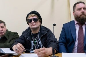 Pity Álvarez durante una de las audiencias por el crimen de Cristian Díaz.