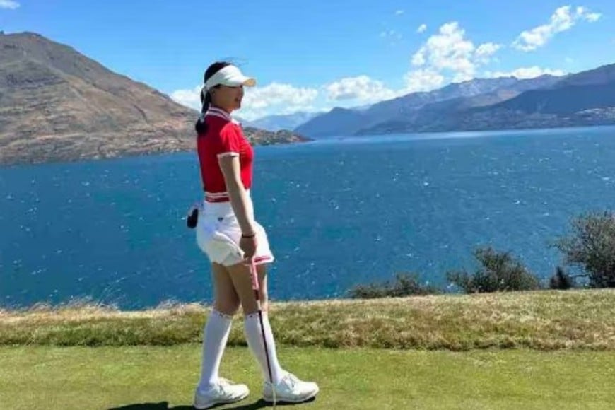 la golfista australiana Jessica Bang .