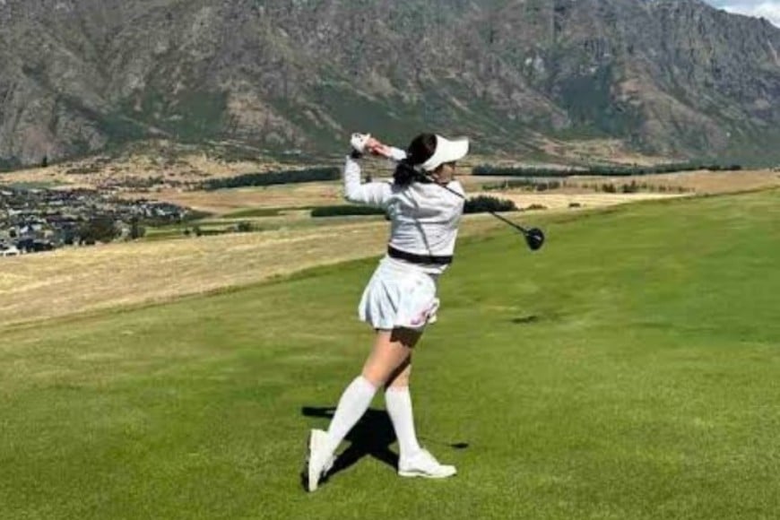 la golfista australiana Jessica Bang .