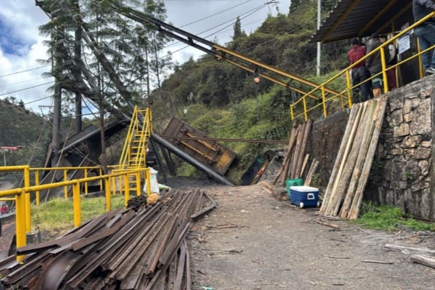 Explosión en una mina en Colombia