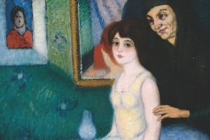 Fragmento de "La presentación" de Thibón de Libian. Foto: Museo Nacional de Bellas Artes de Buenos Aires