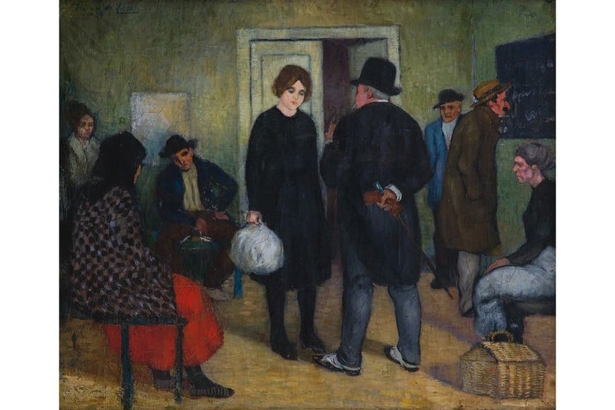 "Agencia de colocaciones". Foto: Museo Castagnino Macro