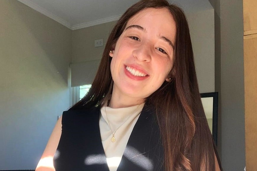 Gianna Gatti Gambino, licenciada en Psicología, egresada de la Universidad Católica de Santa Fe. Foto: Gentileza UCSF.