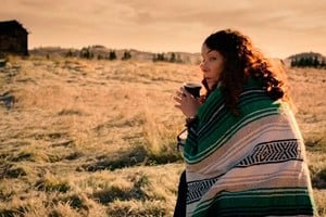 La escena que llamó la atención a los amantes del mate.