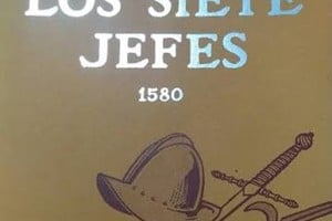 "Los Siete Jefes. La primera revolución en el Río de la Plata" (1972), obra de Agustín Zapata Gollán.