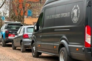 En los domicilios allanados se hallaron armas de fuego. Foto: Gentileza