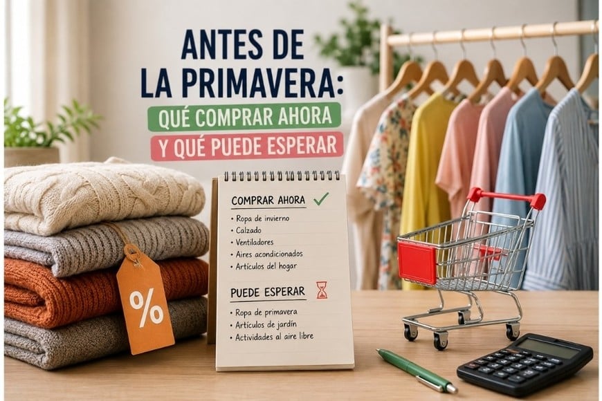 Una lista de lo que conviene comprar y lo que puede esperar