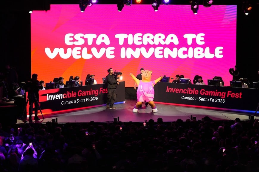 El Invencible Gaming Fest reunió a jóvenes y familias en Rosario.