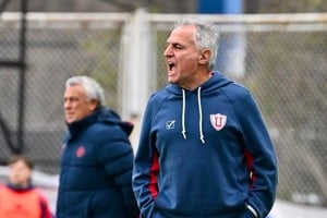Madelón y Gorosito | Unión-San Lorenzo | Estadio Pedro Bidegain. Foto: Juan Manuel Foglia