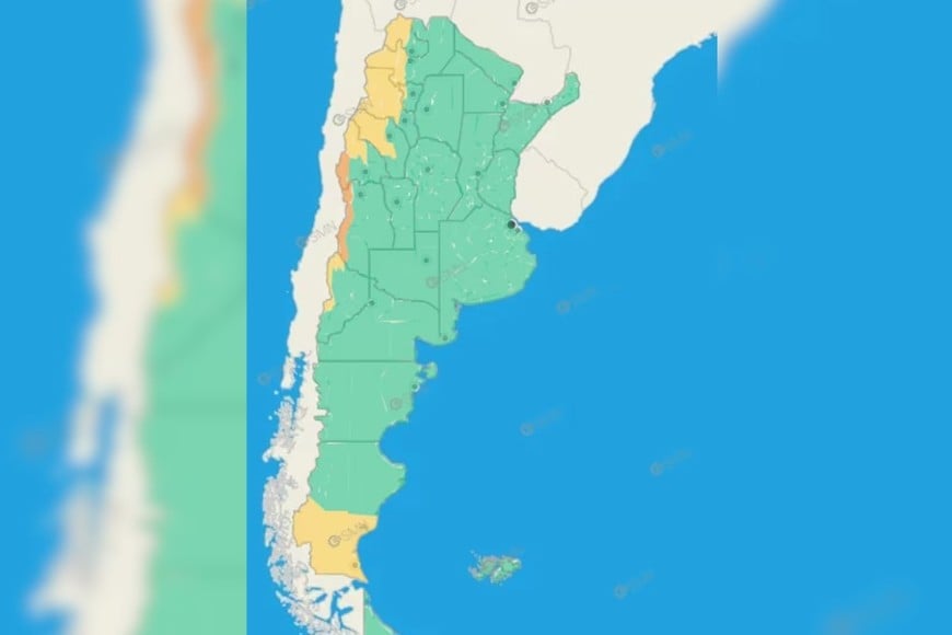 El frío intenso continuará durante la jornada en distintas zonas.
