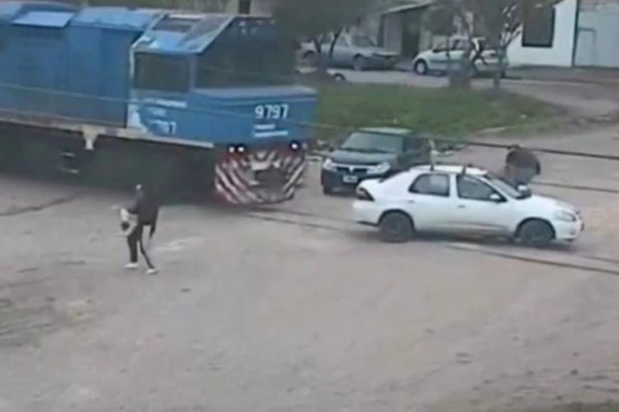 Momento en el ocurrió el impacto