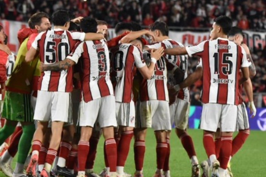 River vs Argentinos Jrs. Foto: @RiverPlate