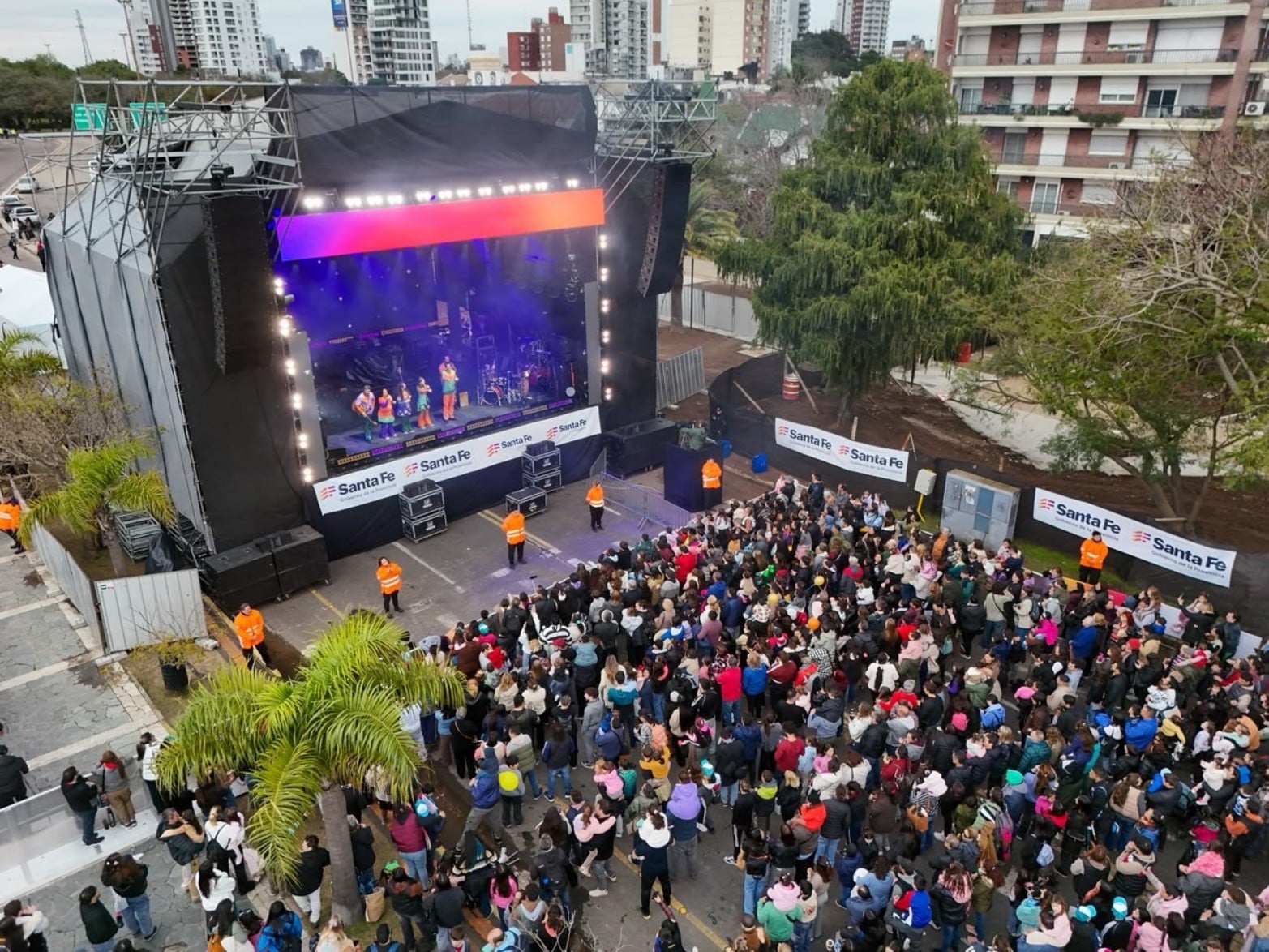 Arrancó temprano el evento en la costa.