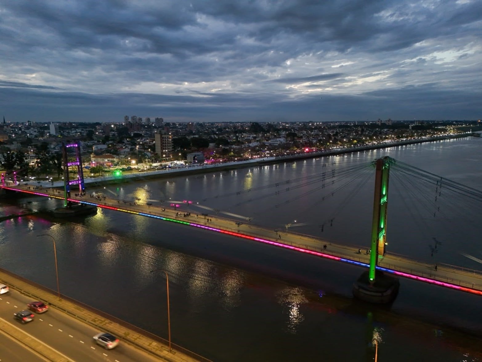 Los colores del puente. 