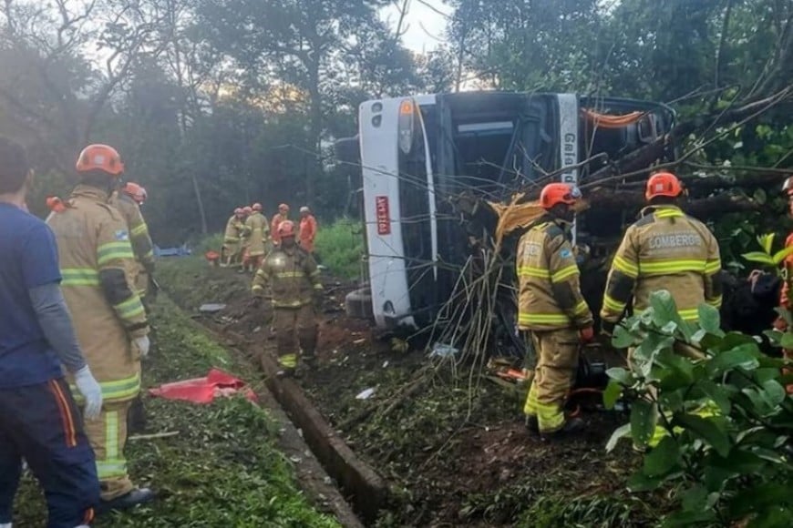 El viaje era operado por la empresa Estrela Guia Turismo..