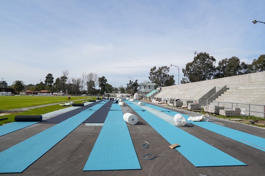 La pista Mondo clase 1 será utilizada durante los Juegos Suramericanos 2026.