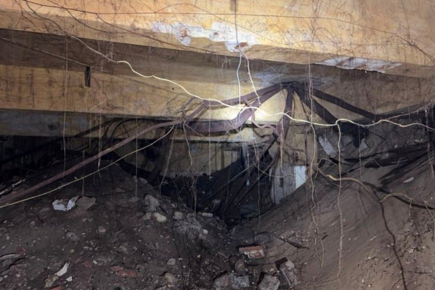 Las obras permitieron detectar estructuras ocultas bajo el suelo del espacio público.