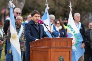“Trabajemos juntos, unidos, por la libertad y por la igualdad”, afirmó Pullaro.