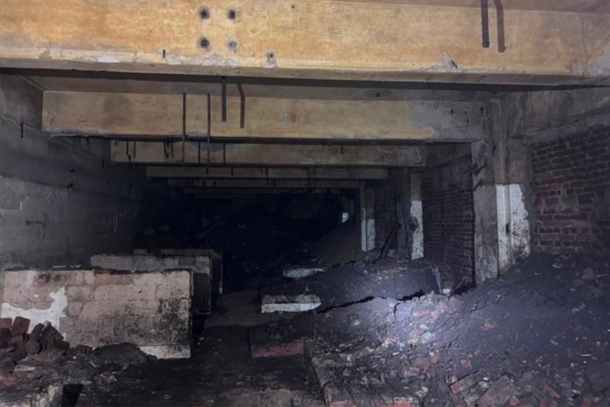 Los túneles descubiertos estarían vinculados con las instalaciones del histórico establecimiento.