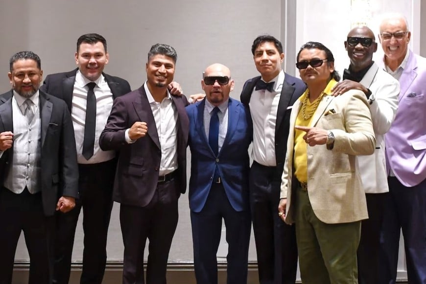 La ceremonia reunió a reconocidas figuras del boxeo mundial. Crédito: nvbhofofficial.