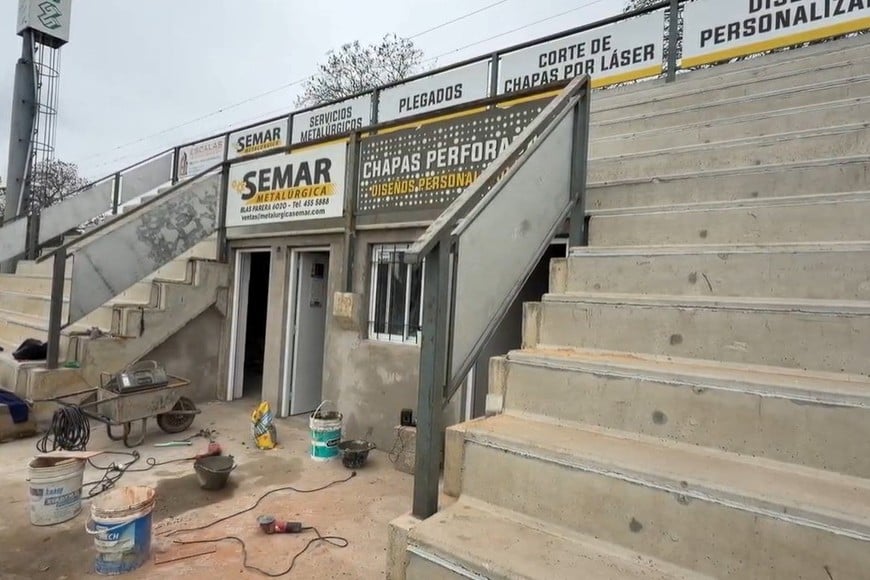 Las obras buscan dejar un legado deportivo para toda la provincia.