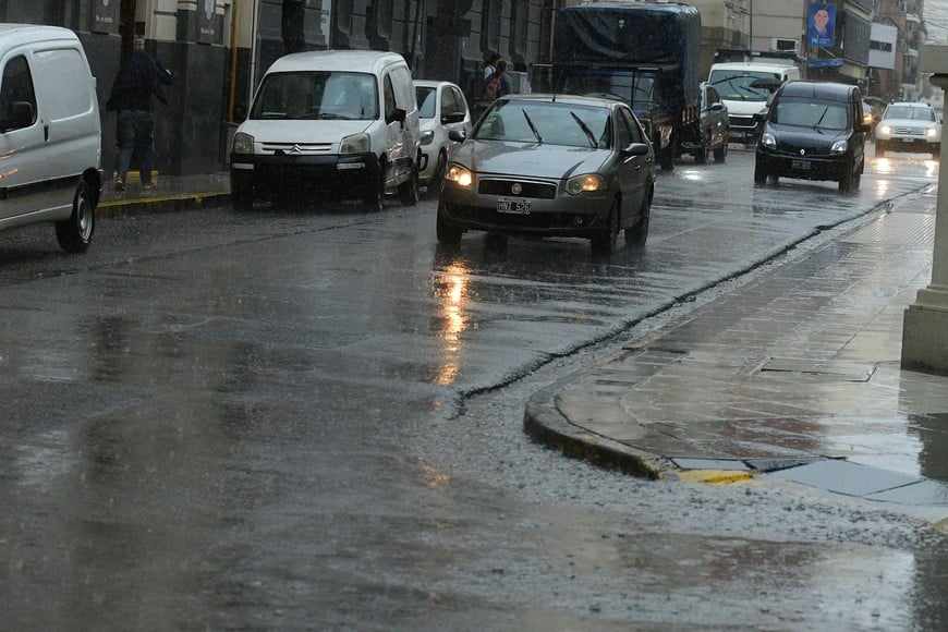Calles con cortes y reducciones de calzada Créditos: Guillermo Di Salvatore